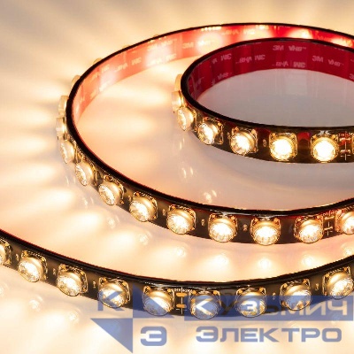 Лента светодиодная FLT-PS-A42-BLACK-23mm 24V Warm 2700К 21Вт/м IP67 15deg герметичная (уп.5м) Arlight 049301