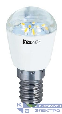 Лампа светодиодная PLED-T26 2Вт шар 4000К нейтр. бел. E14 150лм 230В для холодильн./картин/зеркал JazzWay 1007667