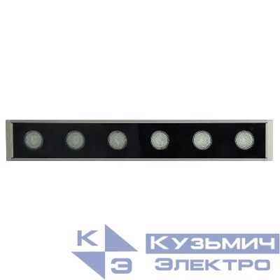 Прожектор светодиодный LL-893 6Вт IP65 DC 24В 250х40х25мм линейный для подсветки стен син. FERON 51566