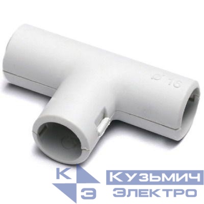 Тройник для жестких труб d20 разъемн. DKC 50620