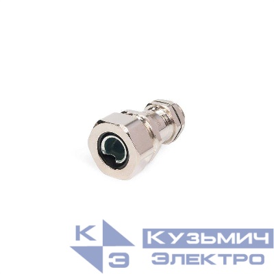 Ввод кабельный для металлорукава латунный ВК-М16 (4-8мм)-МР10 Fortisflex 87944