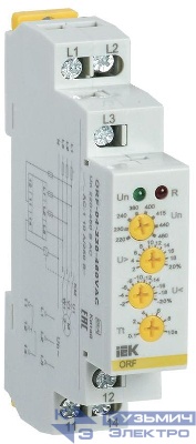 Реле фаз ORF 04 3ф 220-460В AC IEK ORF-04-220-460VAC