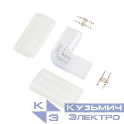 Коннектор-L для двухстороннего гибкого неона 8х16мм Neon-Night 134-063