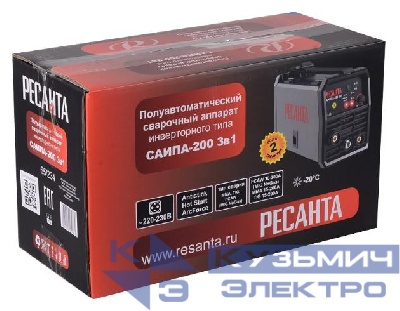 Полуавтомат сварочный САИПА-200 3в1 Ресанта 65/234