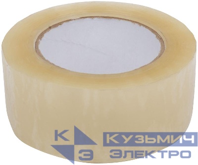 Скотч упаковочный усиленный 48ммх140м 50мкр прозр. 11108