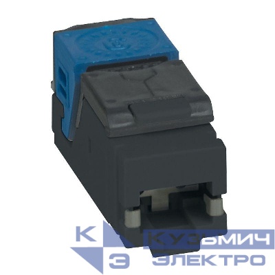 Коннектор высокой плотности кат.6 UTP 6хRJ 45 (уп.6шт) Leg 033763