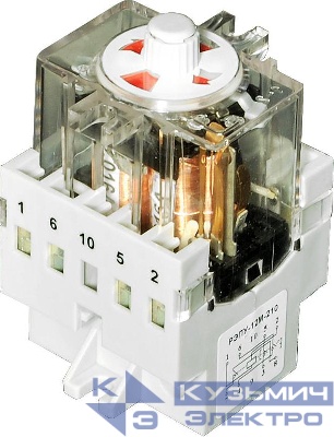 Реле промежуточно-указательное РЭПУ-12М-210-1-У3 0.25А пост. ВНИИР A8120-78100850