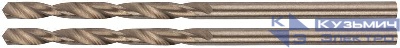 Сверло по металлу HSS полированные в блистере 2.5мм (уп.2шт) FIT 33804
