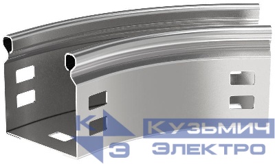 Угол для лотка плавный 45град. 100х50 Г01 ESCA IEK CPG01-0-45-050-100