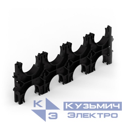 Кластер четверной двухсторон. для двустен. труб d50мм Промрукав PR13.02587