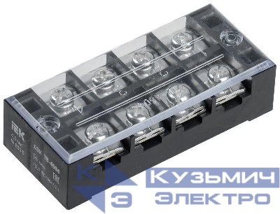 Блок зажимов БЗН ТВ-4504 4.5кв.мм 45A 4 пары IEK YZN41-04-004-K02