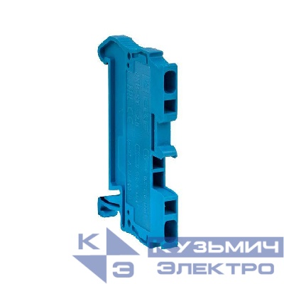 Колодка клеммная ST-2.5 31А пружинная син. EKF plc-jxb-st-2.5-blue