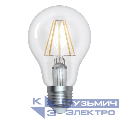 Лампа светодиодная LED-A60-12W/4000K/E27 /CL PLS02WH Sky 12Вт прозрачная 4000К нейтр. бел. (упак. картон) Uniel UL-00004867