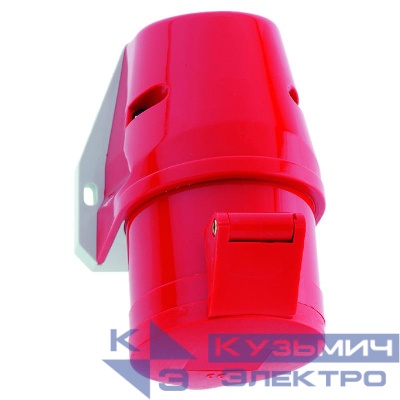 Розетка настенная 32А 4п 3P+PE 6ч 400В IP44 Bals 11646