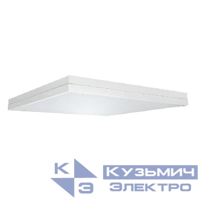Светильник светодиодный ДВО-1002 36Вт 6500К IP54 595х595х55 опал панель EKF LPL-1002-O-36-6500-54