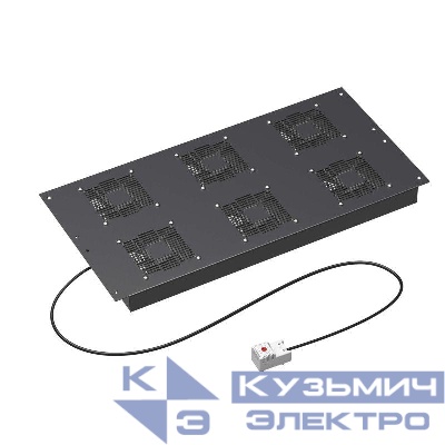 Модуль потолочный вентиляторный с термостатом 6 вентиляторов для крыши DKC R5VSIT8006FT