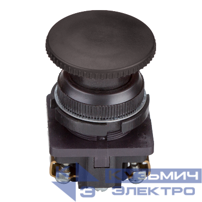 Выключатель кнопочный КЕ 021 У3 исп.2 черн. КЭАЗ 264502