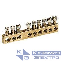 Колодка клеммная неизолированная 1х(6-25)+19х(1.5-16) Leg 004805