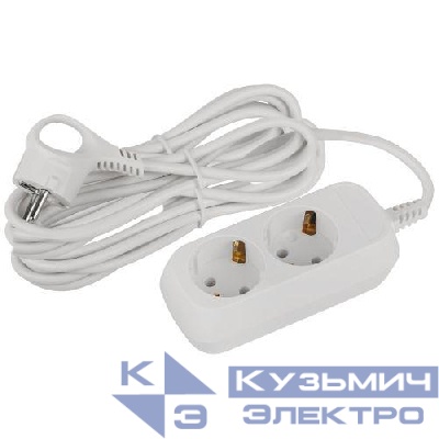 Удлинитель 2х5м с заземл. ПВС 3х0.75 UDL-10-250-E Greenline Эра Б0065074