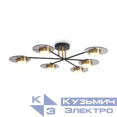 Светильник Moon 6х7Вт GX53 IP20 подвесной Freya FR5513PL-06BBZ