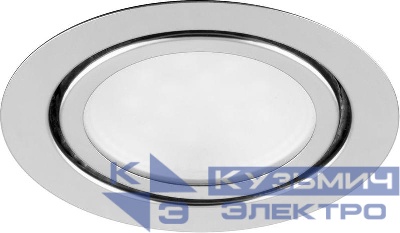 Светильник светодиодный LN7 3Вт 4000К 150лм встраив. с драйвером в комплекте хром FERON 28904