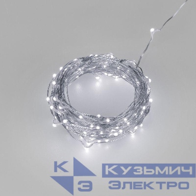 Гирлянда светодиодная ARD-DEW-HOME-10000-CLEAR-100LED-LIVE White6000 5V USB ПДУ IP20 Ardecoled 048709