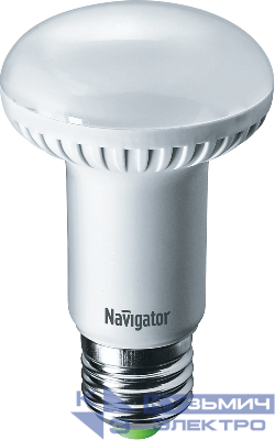 Лампа светодиодная 94 138 NLL-R63-8-230-4K-E27 8Вт 4000К нейтр. бел. E27 680лм 176-264В Navigator 94138