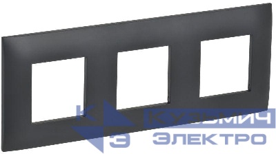 Рамка 3-м SKANDY SK-F03T титан IEK SK-M32-K48