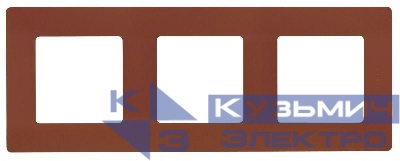 Рамка 3-м Etika какао Leg 672573