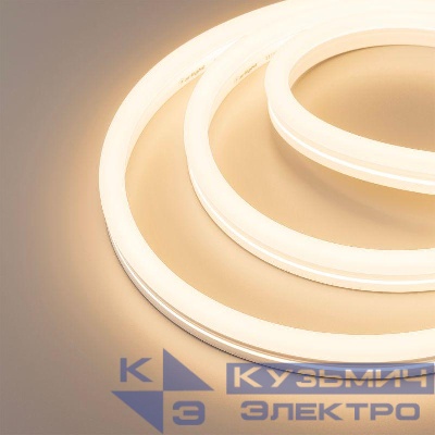 Лента светодиодная MOONLIGHT-SIDE-X336-12x24mm 230В Warm 3000К 11Вт/м IP65 wire x1 грибовидная форма герметичная (уп.50м) Arlight 051904