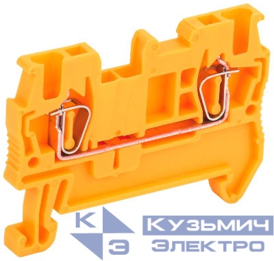 Клемма пружинная КПИ 2в-1.5 17.5А оранж. IEK YZN11-001-K09