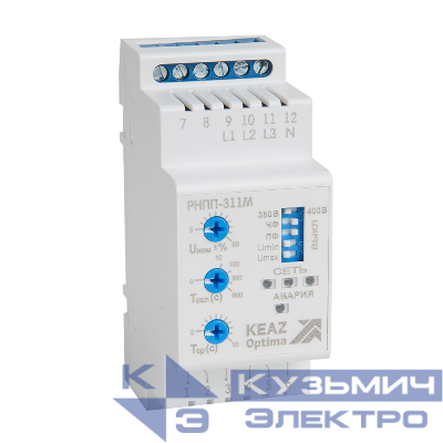 Реле напряжения OptiDin РНПП 311М УХЛ3.1 КЭАЗ 114060