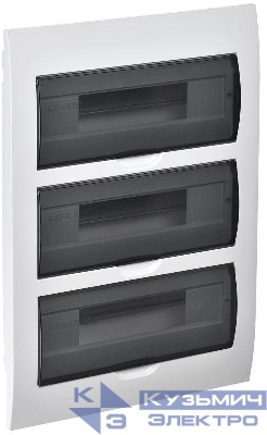 Бокс ЩРВ-П-36 мод. встраив. пластик IP41 GENERICA MKP12-V-36-41-G