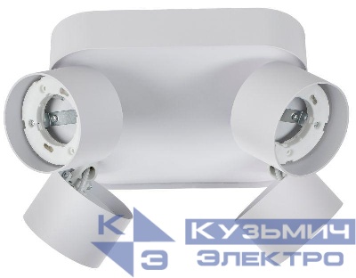 Светильник 4044 накладной потолочный 4хGX53 бел. IEK LT-UPB0-4044-GX53-1-K01
