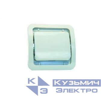 Выключатель 1-кл. СП Mimoza 10А IP20 без вставки бел. Makel 22001