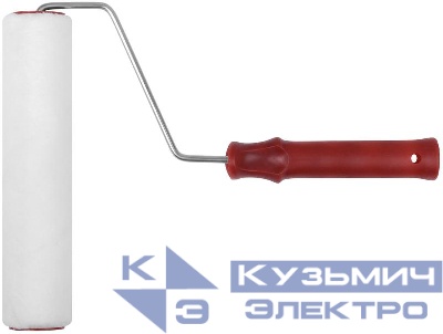 Валик 230мм d40/48мм ворс 4мм бюгель 6мм стержневая система велюр. КУРС 02564