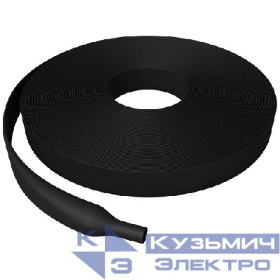 Трубка термоусадочная ТТУ нг-LS 30/15 черн. (уп.50м) Эра Б0067587