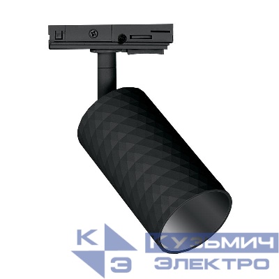 Светильник трековый PTR 29 под лампу GU10 BL 230В IP20 черн. JazzWay 5049260