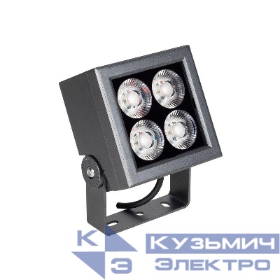 Светильник ALT-BLOCK-S130x130-15W Warm3000 GR 3 deg 230В 15Вт 3000К IP66 метал. Arlight 054749