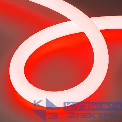 Лента светодиодная MOONLIGHT-TOP-G280-D40mm 24V RGB 360deg 14.4Вт/м IP65 wire x1 прямой вывод герметичная (уп.5м) Arlight 048826