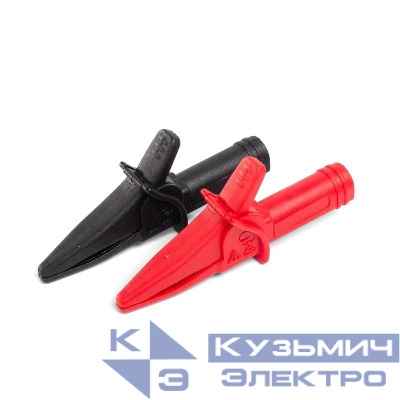 Комплект зажимов "крокодил" KT 3101 КВТ 80752