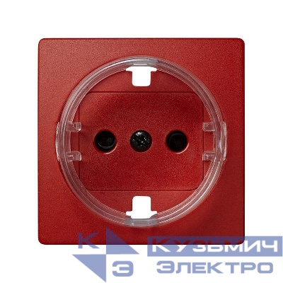 Накладка со шторками для мех. 73432-39 Simon73 Loft красн. 73041-67