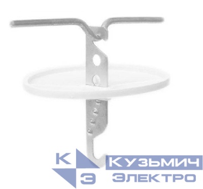 Розетка потолочная с удлинен. осью бел. SE RP-1-2