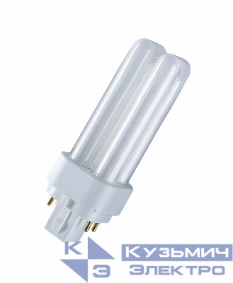 Лампа люминесцентная компактная DULUX D 13Вт/840 G24d-1 OSRAM 4099854122866