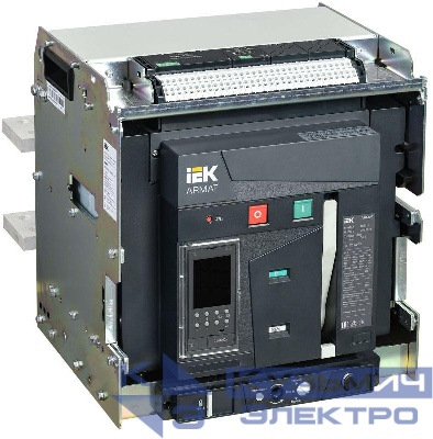 Выключатель автоматический воздушный 3п F 4000А 85кА TD выдвижн. с комплектом аксессуаров ARMAT IEK AR-ACB-3VF-085-4000A-TDCF