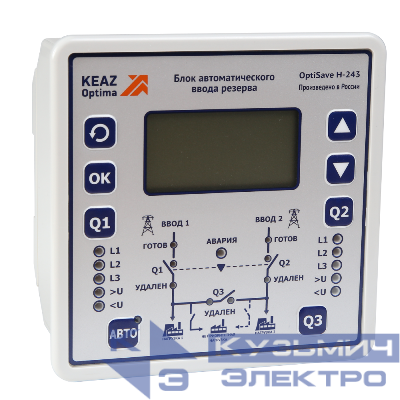 Блок автоматического ввода резерва OptiSave H-243-У3 КЭАЗ 281763