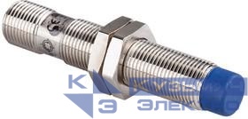 Датчик индуктивный (NPN-НО) разъем M12х4мм 400Гц) выступающий 10-30В DC IP67 EMAS SIM12NM1NSX