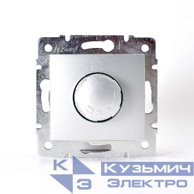 Механизм светорегулятора СП 800Вт Karina матов. серебр. LEZARD 707-4388-115