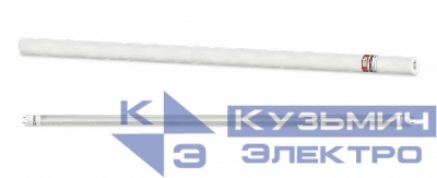 Лампа светодиодная LED-T8-П-PRO 20Вт трубчатая с двухсторонним цоколем прозрачная 4000К нейтр. бел. G13 2000лм 230В 1200мм неповоротн. IN HOME 4690612030982