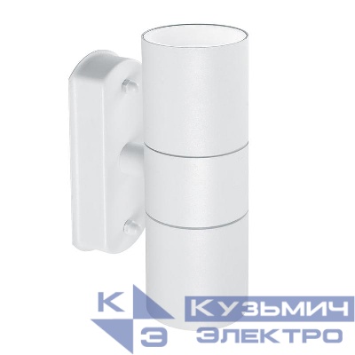 Светильник DH0704 2хGU10 230В садово-парковый на стену бел. FERON 11673